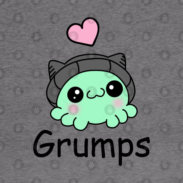 Chibi Grumps the Octopus by Sarah Butler